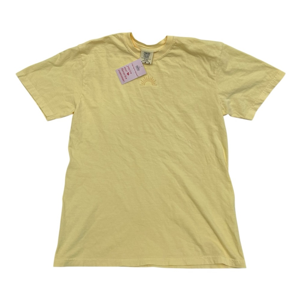 LMSS 2025 July Mom Squad Sun Embroidered Tee Comfort Colors - Adult Medium